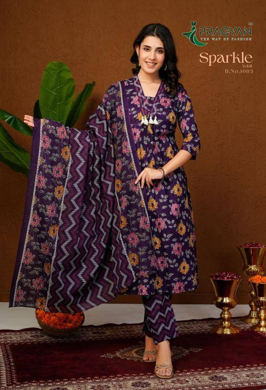 Pragyan sparkel vol 1 Kurti supplier in Surat